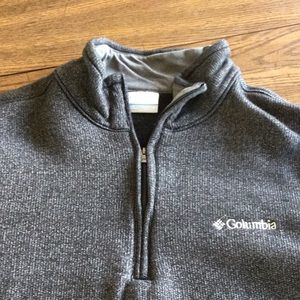 Columbia half zip hoodie